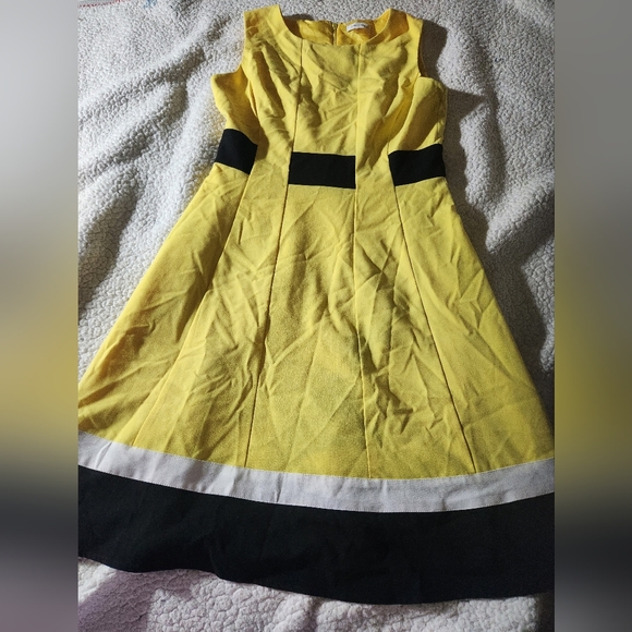 Calvin Klein Colorblock Dress - Picture 14 of 16